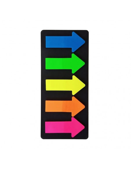 Separadores Adesivos 25x45mm Setas Sortido -125un