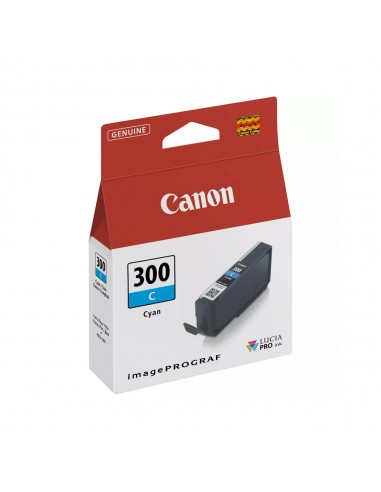 Tinteiro Canon PFI-300 Azul 4194C001 14,4ml