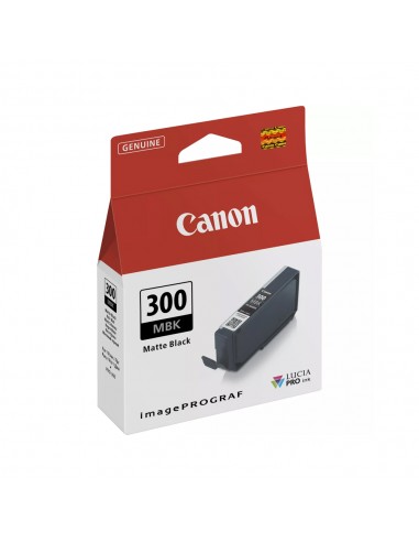 Tinteiro Canon PFI-300 Preto Matte 4192C001 14,4ml