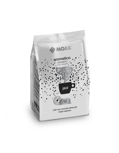 Café Cápsulas ForYou Single MOAK Aromatico Jazz 100un