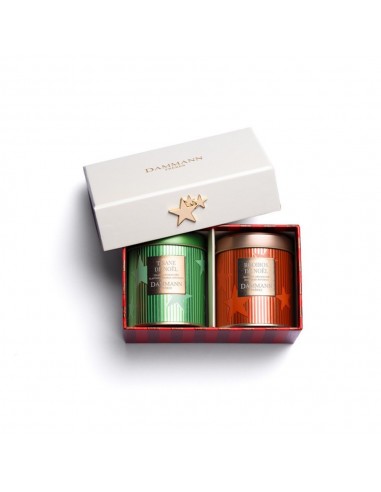 Caixa Coffret Chás 2 Sabores Latas Tendre Noel