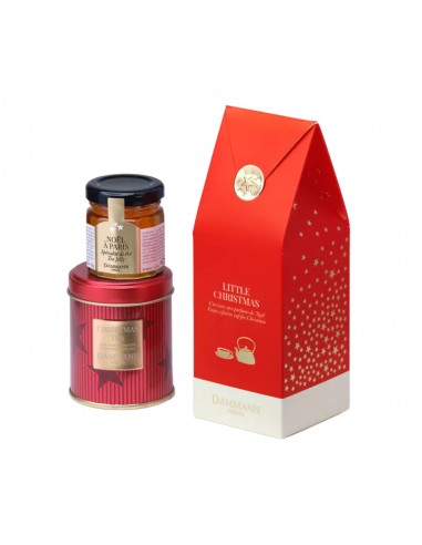 Caixa Coffret Chá Little Christmas + Geleia Noel à Paris