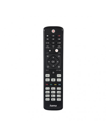 Controlo Remoto 1:1 para Philips TV Preto