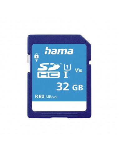 Cartão Memória SDHC 32GB Hama Class 10