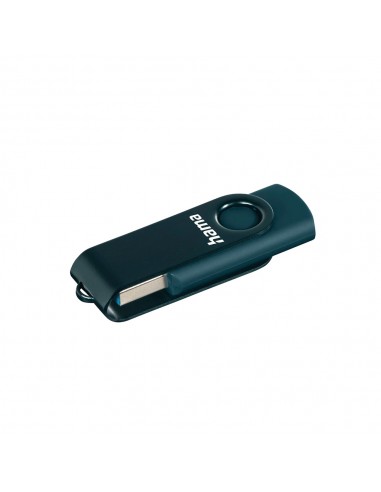 Pen Drive USB-A 3.0 64GB Hama Rotate Azul Petroleo