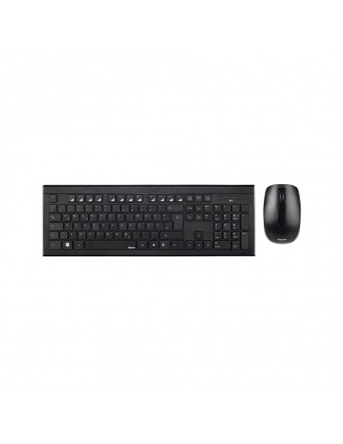 Teclado + Rato Wireless Cortino Preto