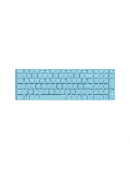 Teclado Wireless E9700M Ultra-Slim Azul