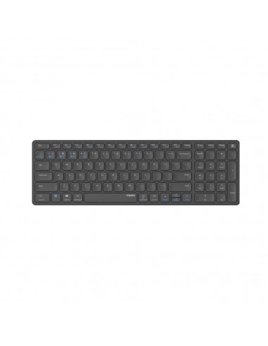 Teclado Wireless E9700M Ultra-Slim Preto