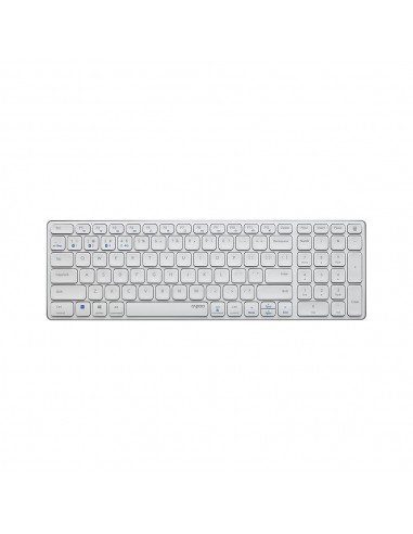 Teclado Wireless E9700M Ultra-Slim Branco