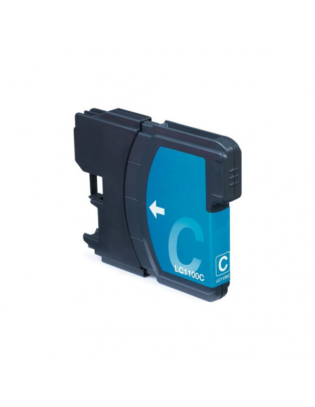 Tinteiro Compatível Brother LC1100C Azul 6,5ml 325 Pág.