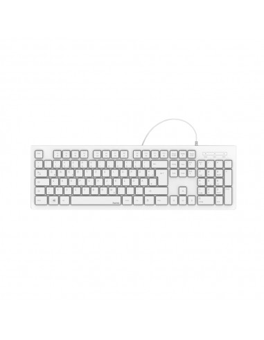 Teclado KC-200 Basic Branco USB-A