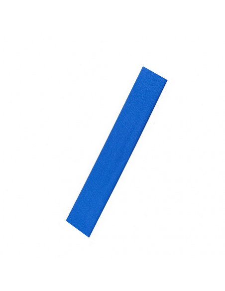 Papel Crepe Azul 50x250cm Rolo