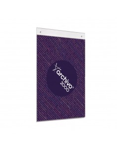 Expositor Parede A3 Vertical com Perfuração