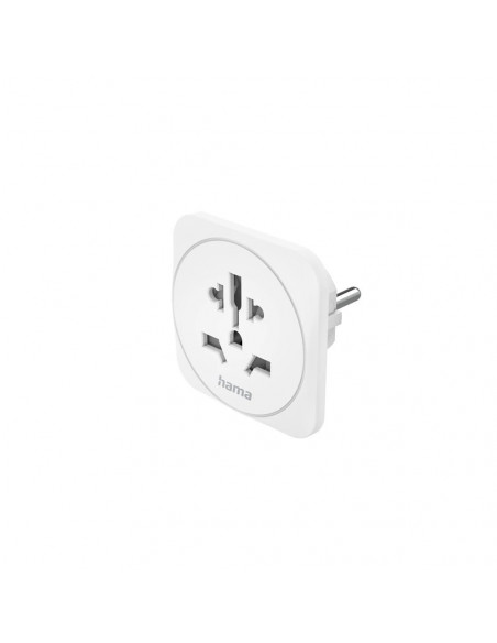 Adaptador Corrente Universal Viagem Branco