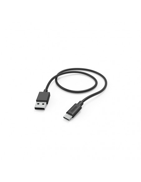 Cabo USB-A 2.0 para USB-C 1m Preto