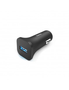 Carregador Isqueiro Auto USB-A 6W Preto