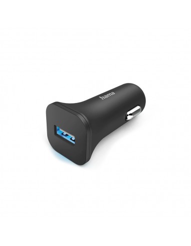 Carregador Isqueiro Auto USB-A 6W Preto