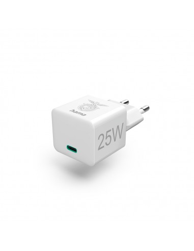 Carregador USB-C PD/QC 25W Rápido Benfica Branco