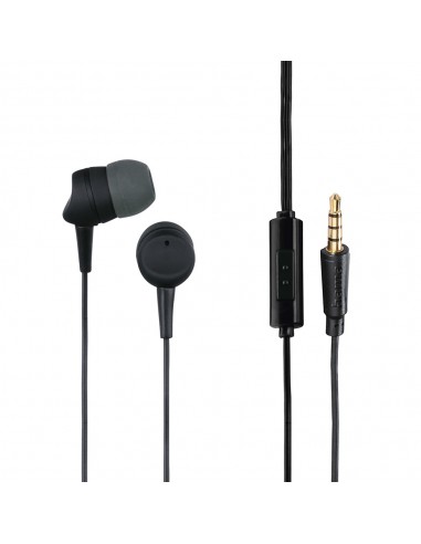 Auriculares In-Ear Jack 3.5mm Kooky Preto