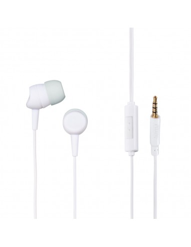 Auriculares In-Ear Jack 3.5mm Kooky Branco