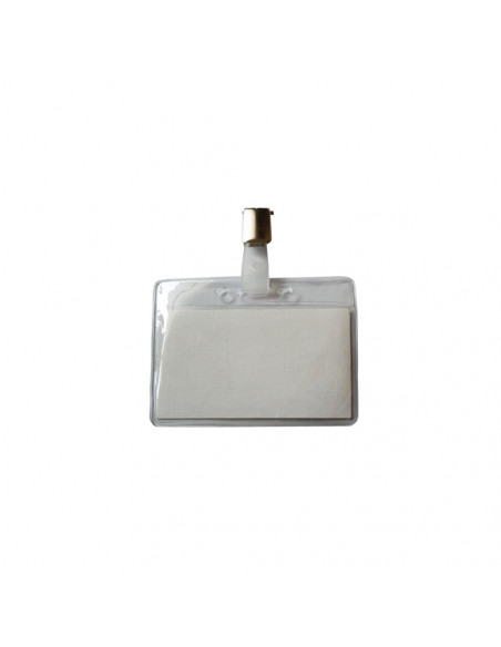 Porta Nomes Horizontal 60x90mm c/Mola 5un