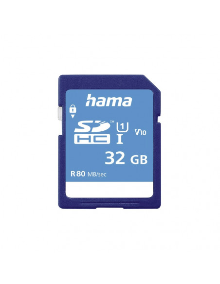 Cartão Memória SDHC 32GB Hama Class 10