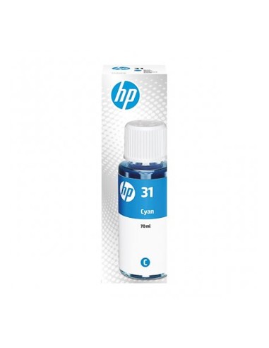 Tinteiro HP 31 Azul 1VU26A 70ml 8000 Pág.