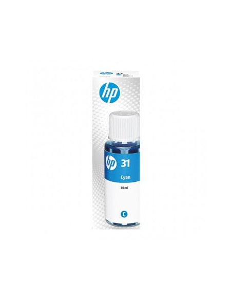Tinteiro HP 31 Azul 1VU26A 70ml 8000 Pág.