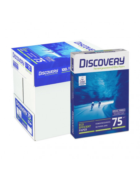 Papel 075gr Fotocopia A3 Discovery 5x500Folhas
