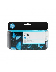 Tinteiro HP 738 Azul 498N5A 130ml
