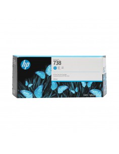 Tinteiro HP 738 Azul 676M6A 300ml