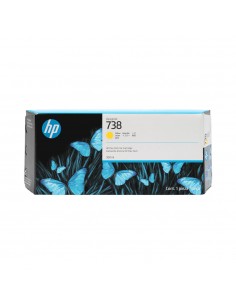 Tinteiro HP 738 Amarelo 676M8A 300ml