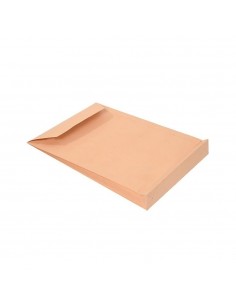Envelopes Saco 250x353mm B4 Kraft 100gr C/Fole 50mm 250un