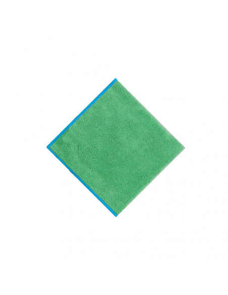 Pano Microfibra Terry 40x40cm 300g Verde Pack 5un
