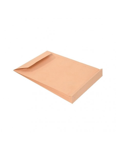 Envelopes Saco 250x353mm B4 Kraft 100gr C/Fole 50mm 50un