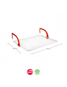 Estendal c/ Suporte 49,5x64,5x16,5cm Branco