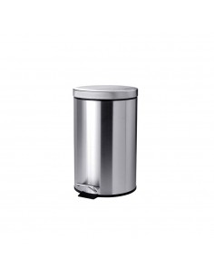 Papeleira 20L Inox c/Pedal