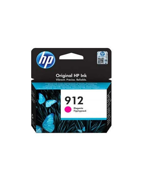 Tinteiro HP 912 Magenta 3YL78A 3ml 315 Pág.