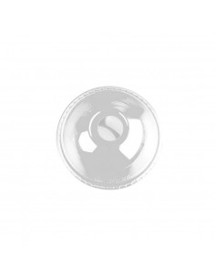 Tampa Ø9,2cm Caixa Alimentar Cúpula Redonda 100un