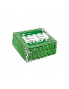 Pano Microfibra Terry 30x40cm 280g Verde Pack 10un