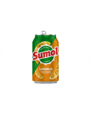 Refrigerante Com Gás Sumol Laranja Lata 330ml 1un