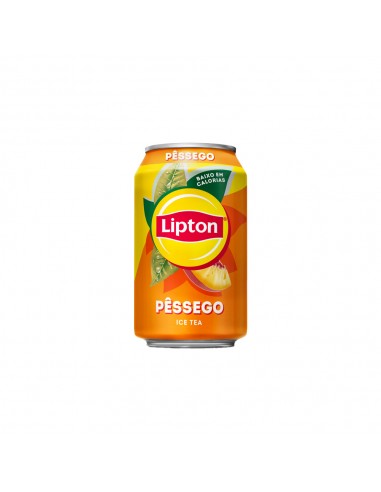 Refrigerante Lipton Ice Tea Pêssego Lata 330ml 1un