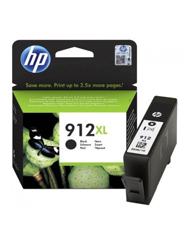 Tinteiro HP 912XL Preto 3YL84A 22ml 825 Pág.