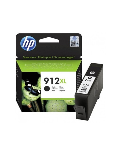 Tinteiro HP 912XL Preto 3YL84A 22ml 825 Pág.