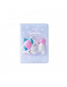 Bloco Notas 157x112mm Squishy Lazy Unistar 96Fls