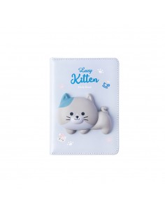 Bloco Notas 157x112mm Squishy Lazy Kitten 96Fls