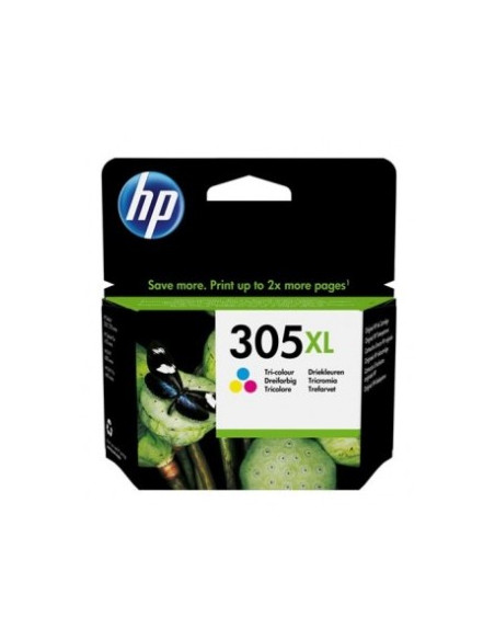 Tinteiro HP 305XL Cor 3YM63A 5ml 200 Pág.