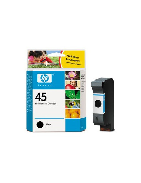 Tinteiro HP 45 Preto 51645A 42ml 930 Pág.
