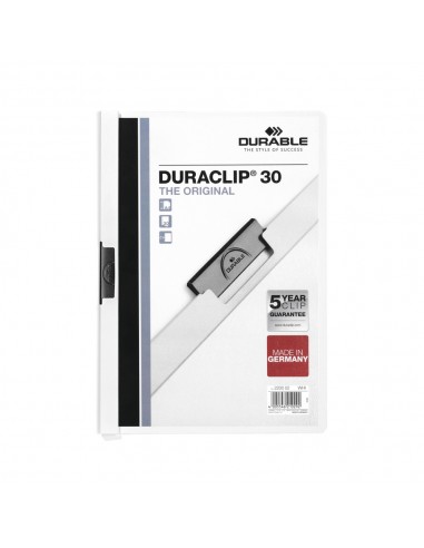 Classificador Clip Lateral Durable 2200 Branco