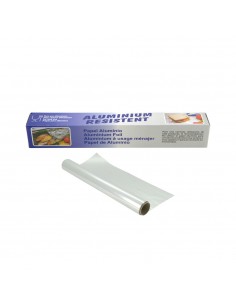 Rolo Aluminio Alimentar 29cmx3mts Pré-Cortado